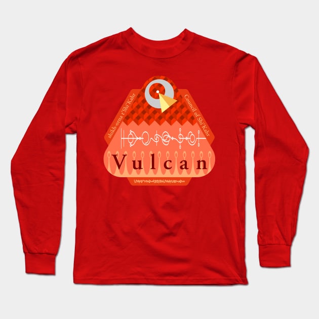 Vulcan Long Sleeve T-Shirt by tuditees